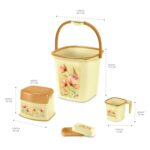 Swish Bathroom Set 4 Pcs Sr (Printed) - Image 5